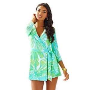 Lilly Pulitzer Karlie wrap romper